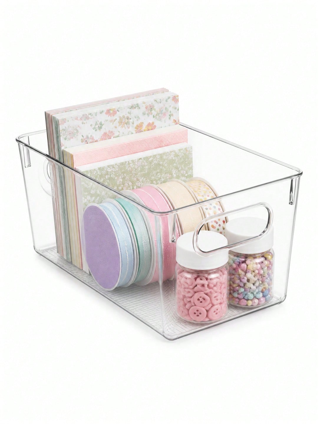 8-Pack Clear Storage Bins with - огляд і ціна Stationery Warehouse