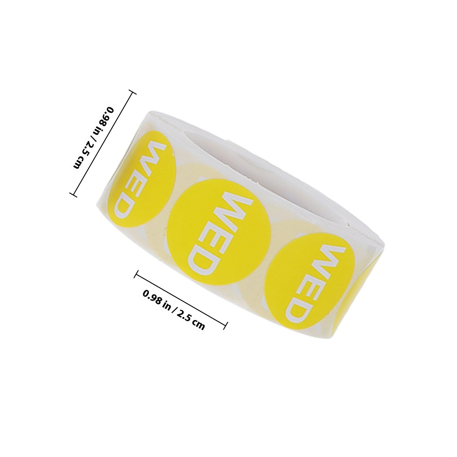 7 Rolls Date Marking Stickers  - огляд і ціна Sticker Label Roll