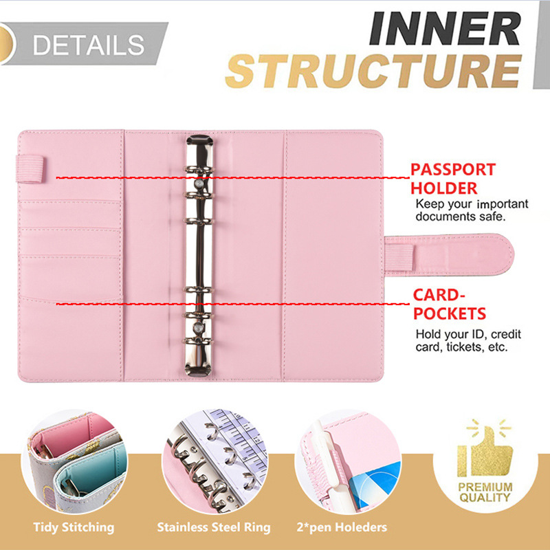 3 Styles A6 Fabric Butterfly B - огляд і ціна Planner Weekly Budget