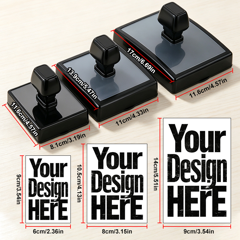 Custom Large‑Size Self‑Inking  - огляд і ціна Self Inking Stamp