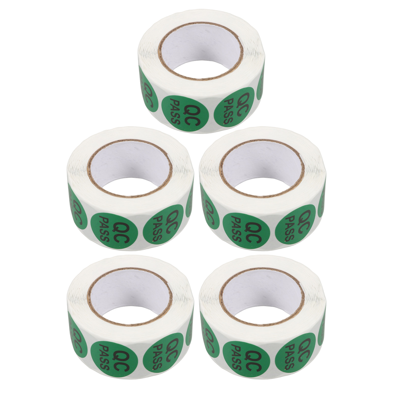 5 Rolls Quality Control Sticke - огляд і ціна Sticker Label Roll