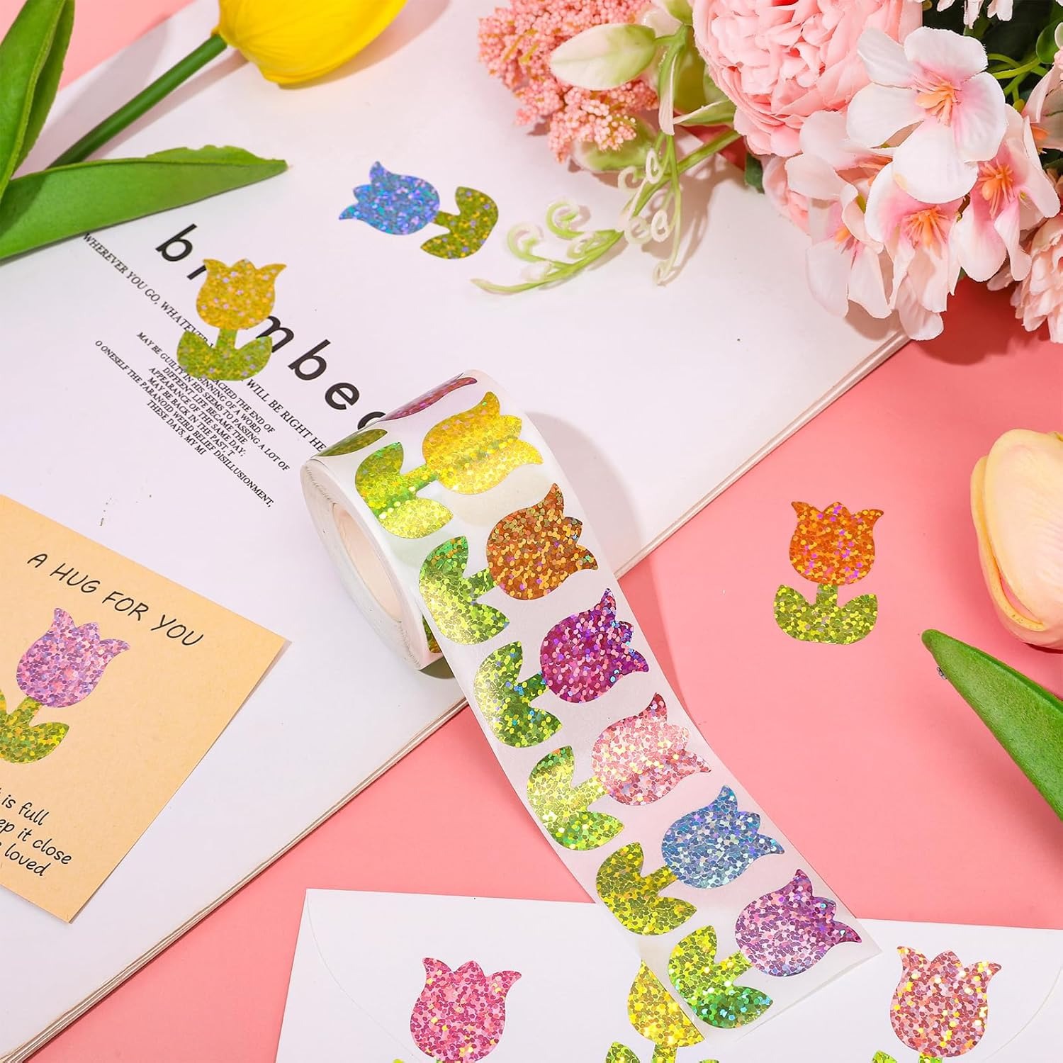 Cartoon Colorful Flower Decora - огляд і ціна Memo Pad Sticky