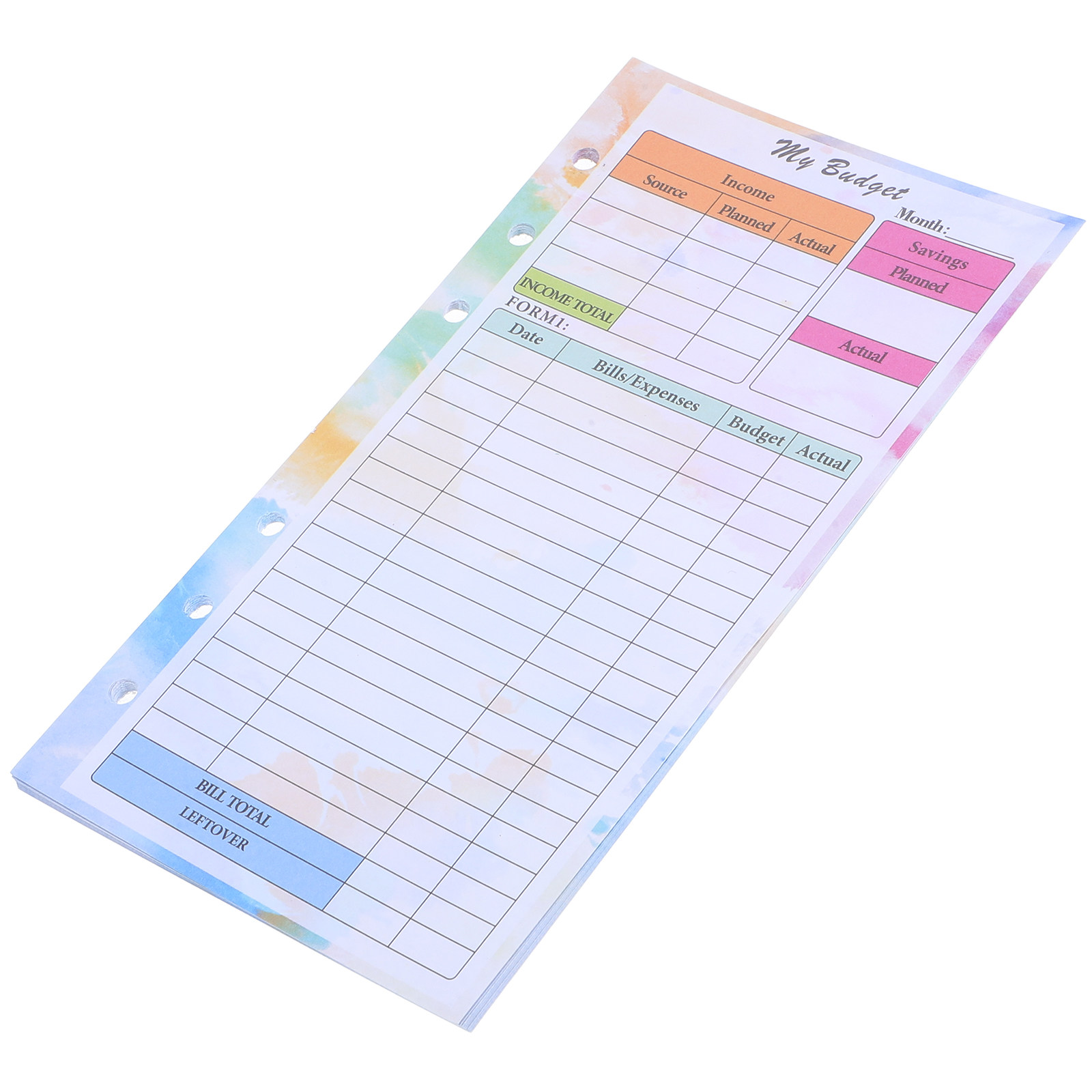 14Sheets A6 Refillable Budget  - огляд і ціна Planner Weekly Budget