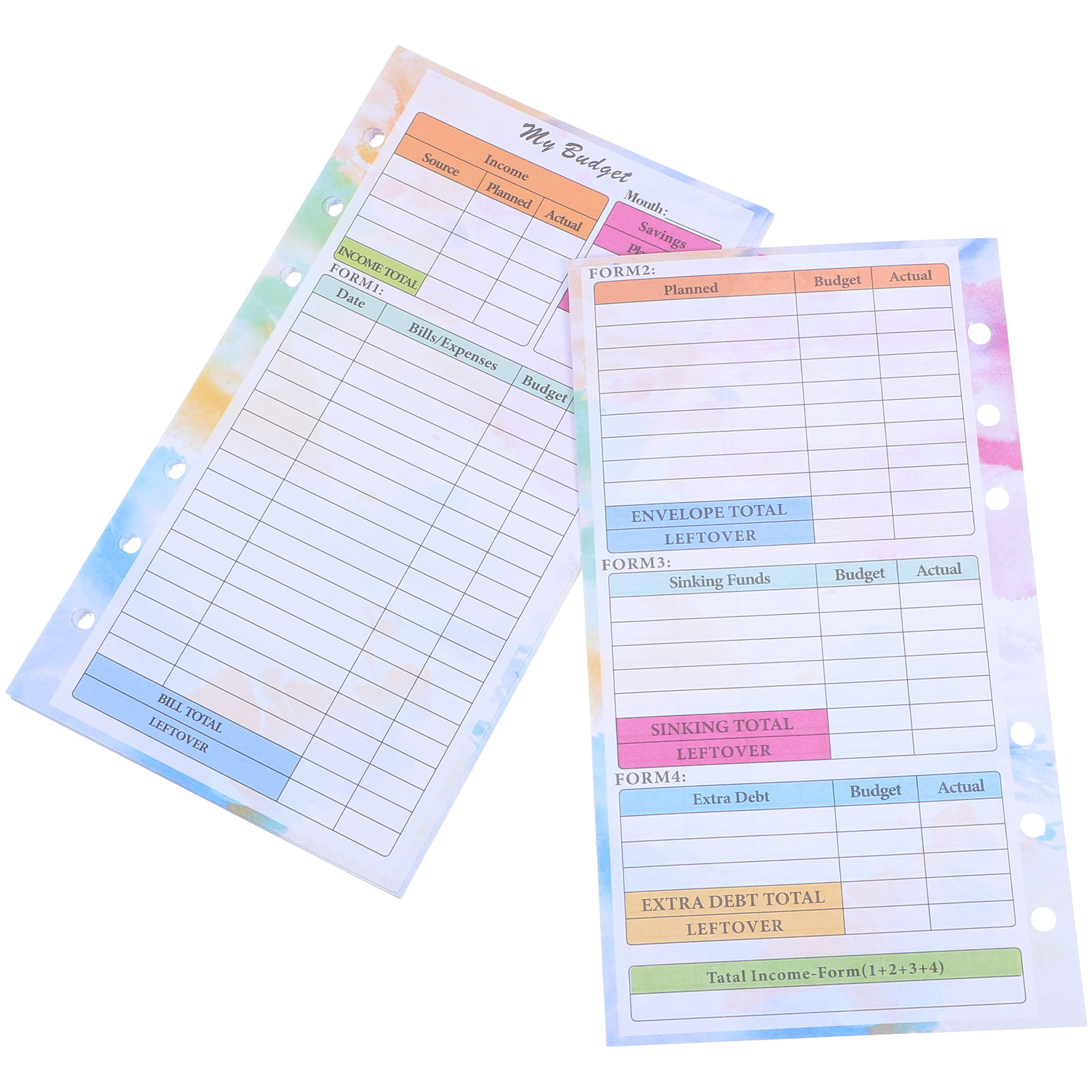 14Sheets A6 Refillable Budget  - огляд і ціна Planner Weekly Budget