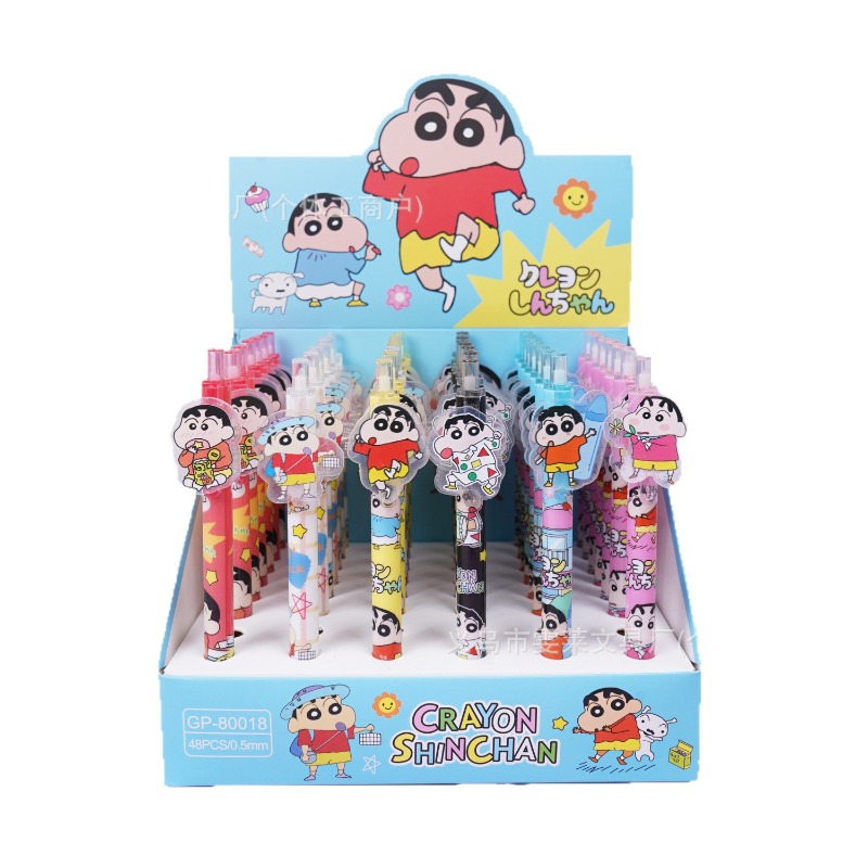 48pcs/box Crayon Shinchan Poin - огляд і ціна Stationery Office
