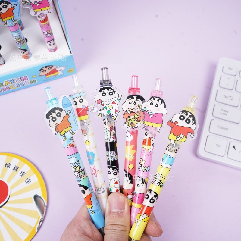 48pcs/box Crayon Shinchan Poin - огляд і ціна Stationery Office