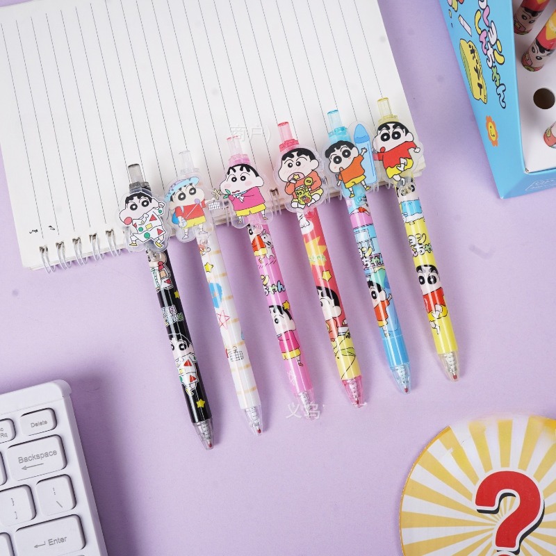 48pcs/box Crayon Shinchan Poin - огляд і ціна Stationery Office