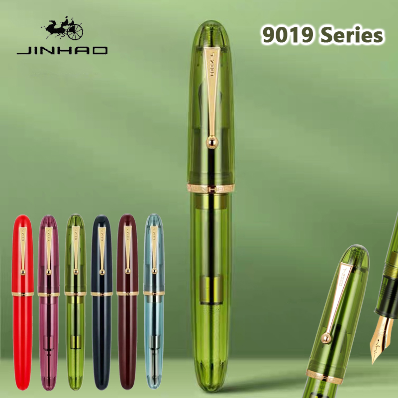 Jinhao 9019 Fountain Pen Trans - огляд і ціна Office Stationery Supply Business