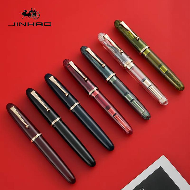 Jinhao 9019 Fountain Pen Trans - огляд і ціна Office Stationery Supply Business
