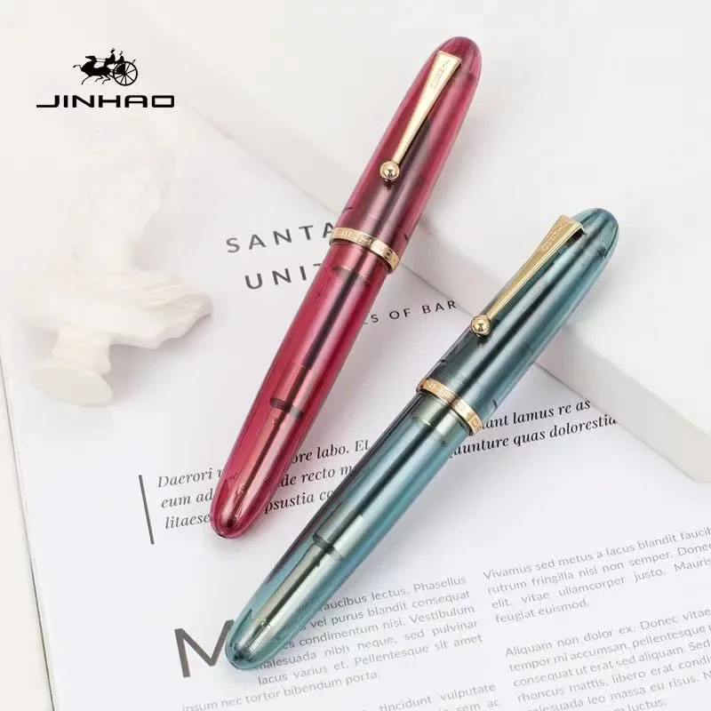 Jinhao 9019 Fountain Pen Trans - огляд і ціна Office Stationery Supply Business