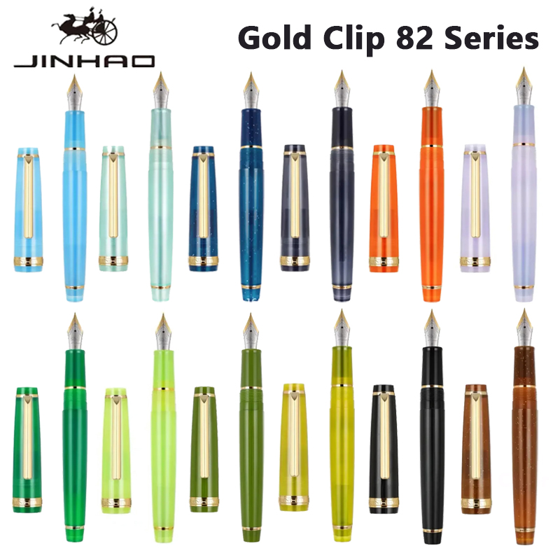 Jinhao 82 Fountain Pen Golden  - огляд і ціна Office Stationery Supply Business