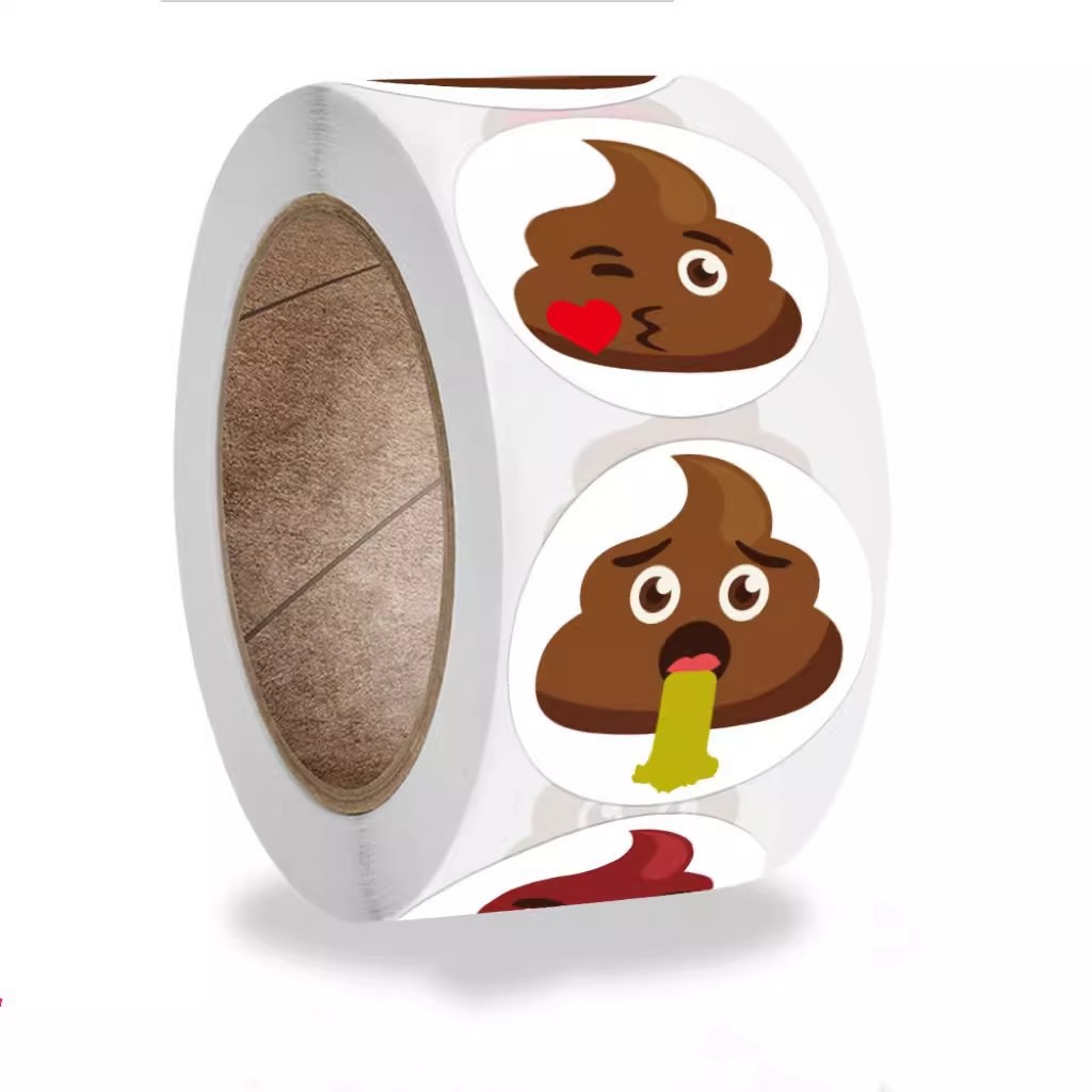 100-500pcs Funny Poop Cartoon  - огляд і ціна Memo Pad Sticky