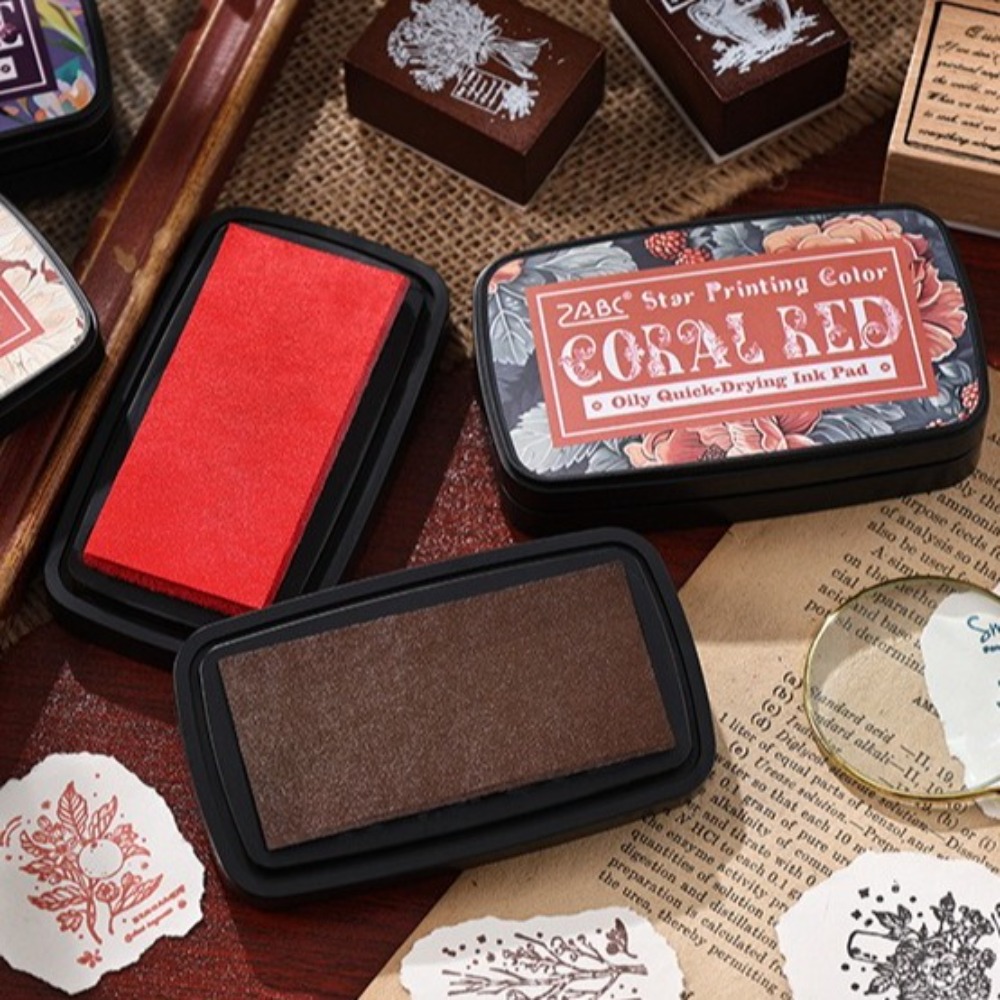 New Colorful Ink Pad Rectangul - огляд і ціна Self Inking Stamp