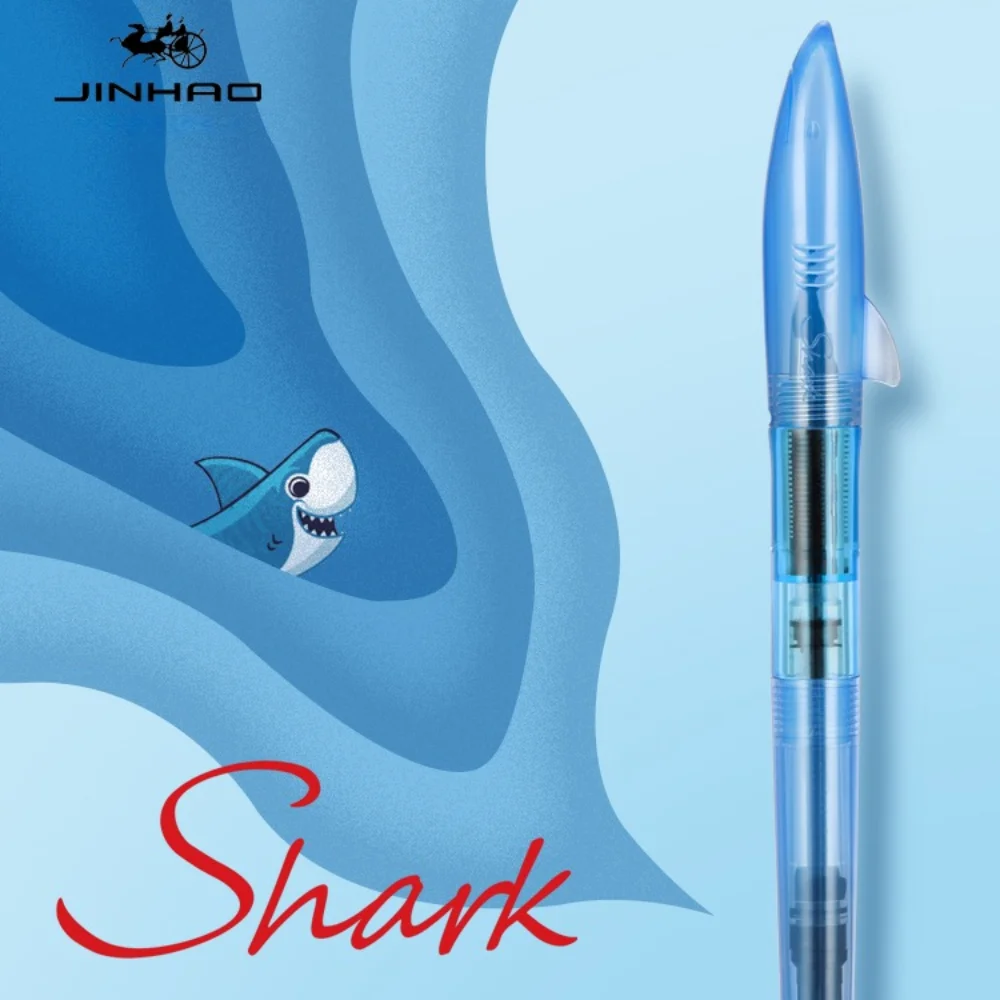 Jinhao Cute Shark Fountain Pen - огляд і ціна Office Stationery Supply Business